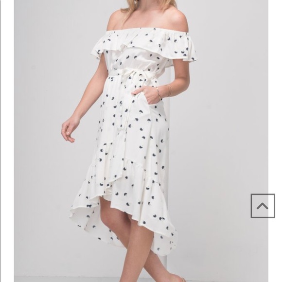 Payton Printed Off Shoulder Dress - Picture 3 of 4